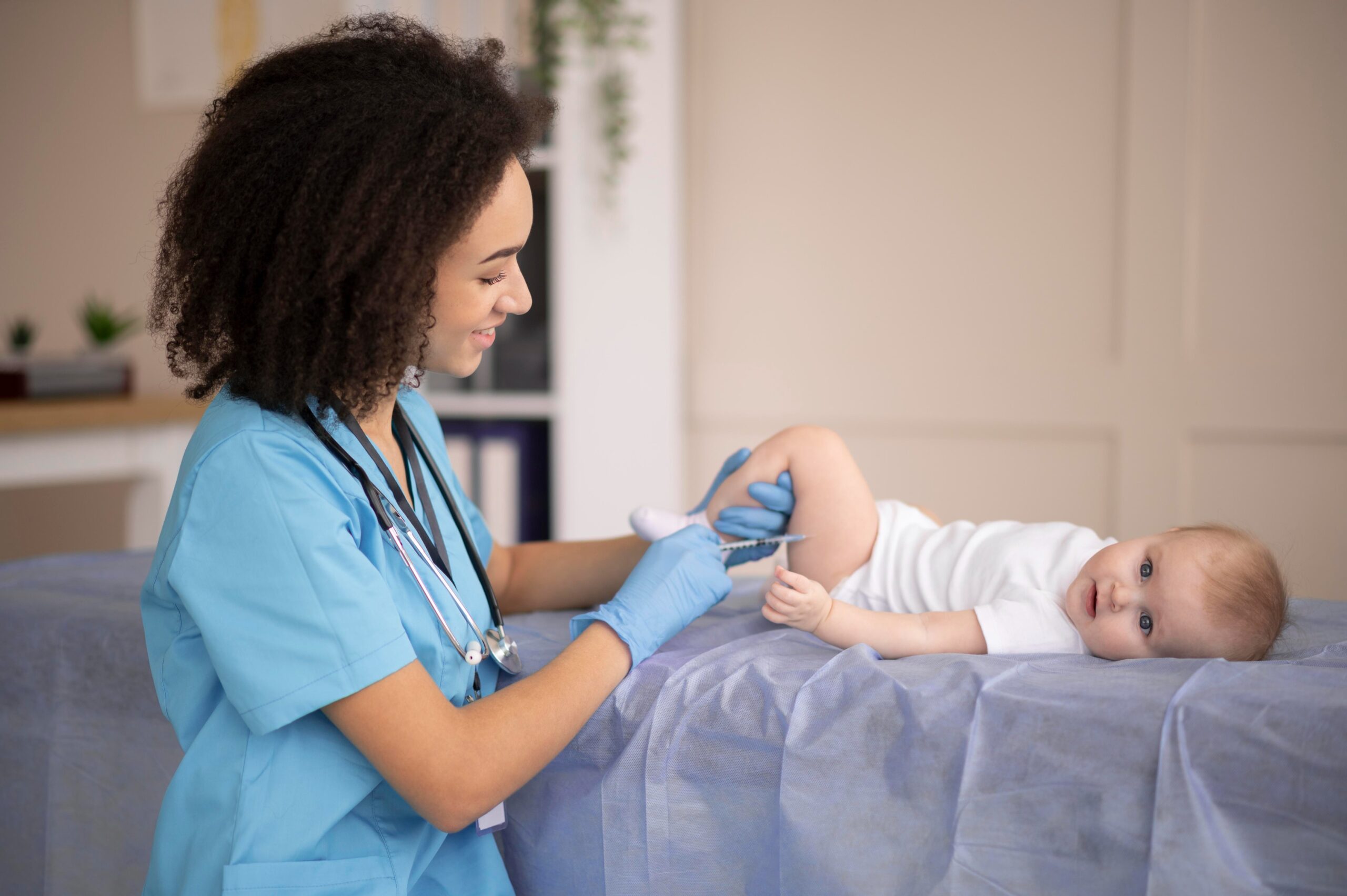 1-year-old Baby Vaccination
